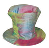 chapeau cylindrique velours rainbow