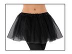 jupe en tulle tutu pour adulte noir 30cm