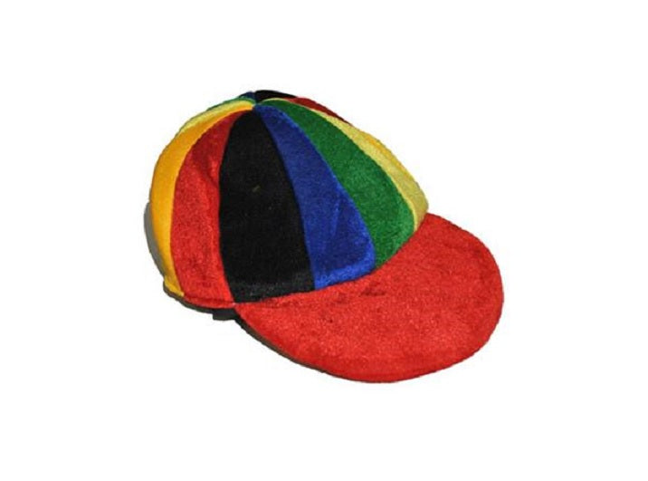 casquette de clown multicolore adulte