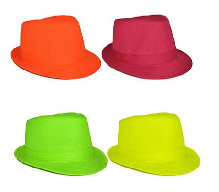 chapeau tribly fluo orange adulte