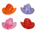 chapeau de femme fleur et plume mix