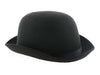 chapeau melon feutrine noir adulte