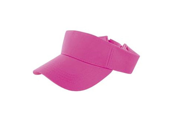 casquette visière fluo rose