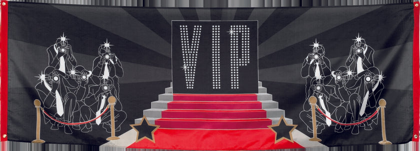 Banderole fête VIP - Elegant Collection