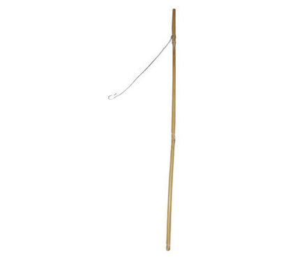porte-lampion en bois de bambou 64cm