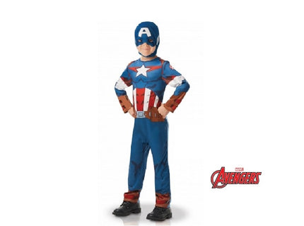 déguisement classique captain america™ avengers™ enfant taille l
