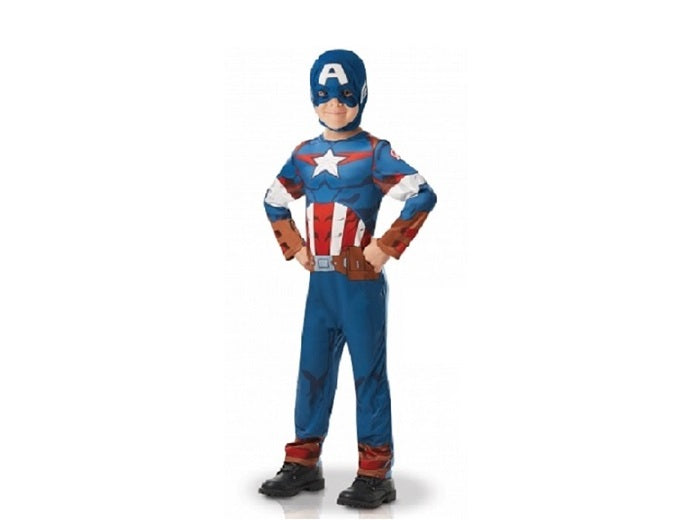 déguisement classique captain america™ avengers™ enfant taille m