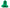 décoration cloche de pâques festonnée vert 41cm