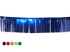 bordure de table guirlande à lamelles brillantes or 3x1m