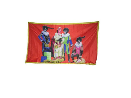 drapeau st nicolas rouge 90x150cm