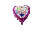 ballon aluminium happy birthday 45cm