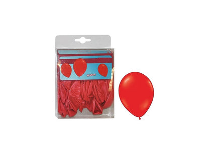 lot de 40 ballons latex opaques rouge 25cm