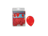 lot de 40 ballons latex opaques rouge 25cm