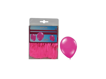 lot de 40 ballons latex opaques rose 25cm