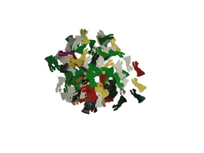 confettis de table motif couple danseur multicolores 25gr