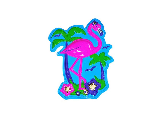 décoration murale flamant rose 57cm