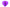 décoration coeur festonnée violet 30cm