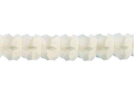 guirlande papier twist ecru 3.6m