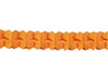 guirlande papier twist orange 3.6m