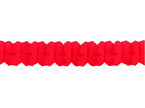 guirlande papier twist rouge 3.6m