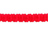 guirlande papier twist rouge 3.6m