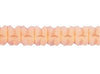 guirlande papier twist rose saumon 3.6m