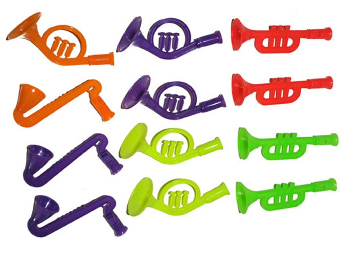 lot de 12 trompettes 10cm