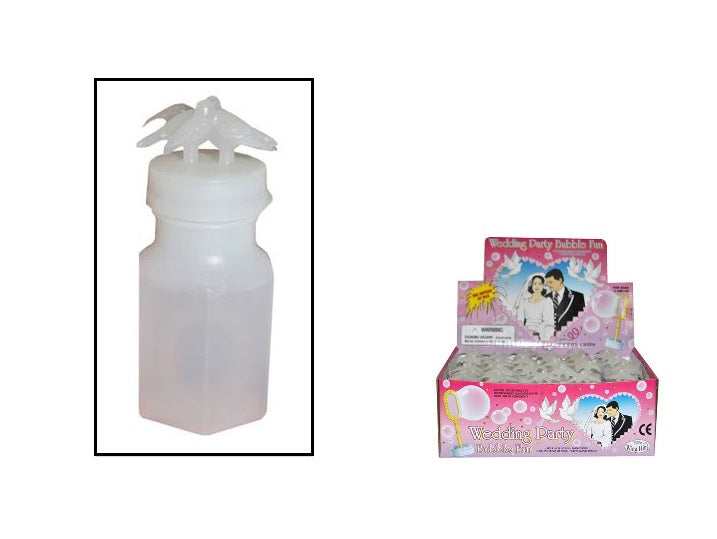 lot de 24 bulles de savon spécial mariage 6.5cm