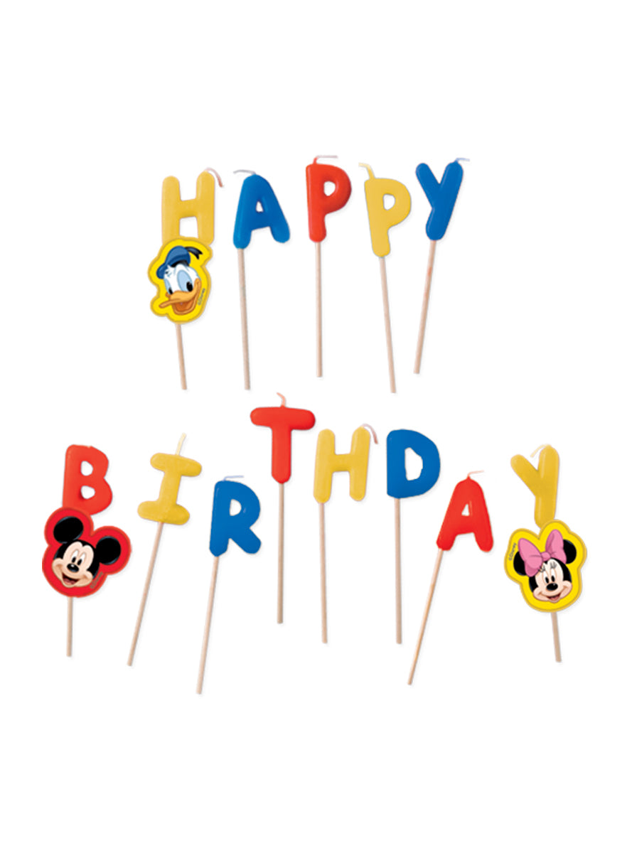 Set bougies Mickey Mouse 