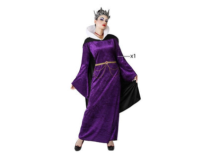 déguisement de reine cruelle violet femme taille xl