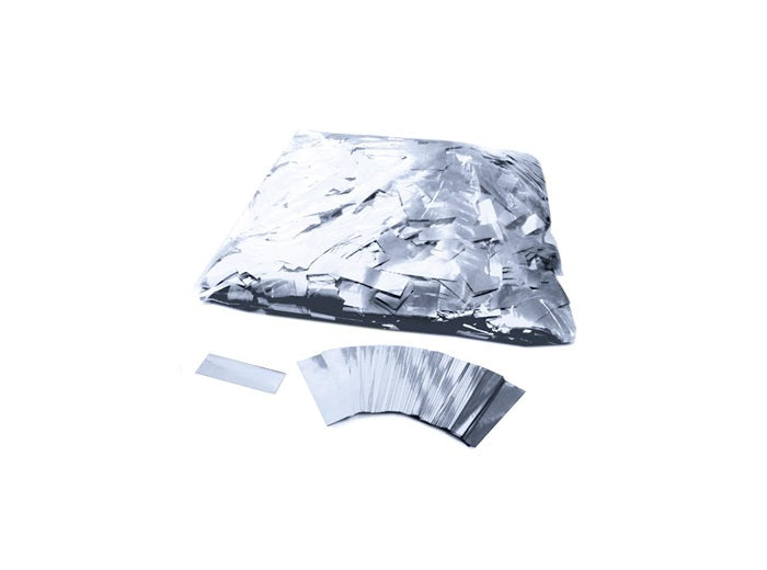 confettis de scène rectangle 1kg argent slowfall