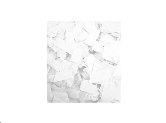 confettis de scene rectangle 1 kgs blanc slowfall