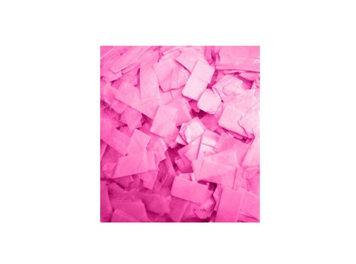 confettis de scène rectangle 1kg rose slowfall