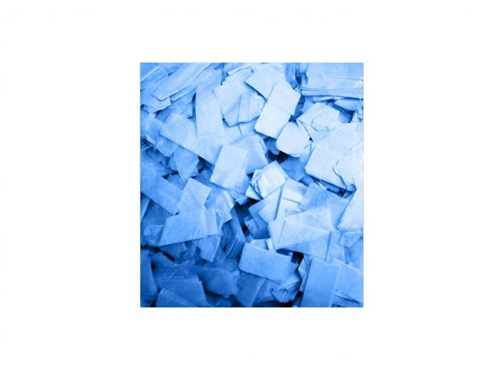 confettis de scène rectangle 1kg bleu slowfall