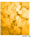 confettis de scène rectangle 1kg orange slowfall