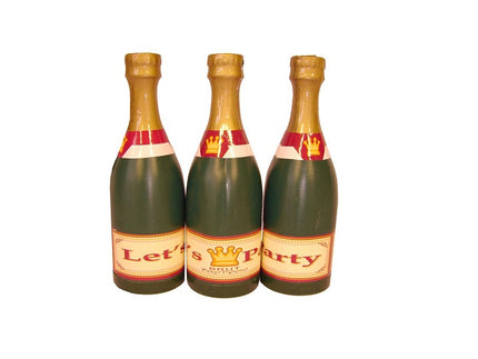lot de 3 poids pour ballon bouteille de champagne 15cm