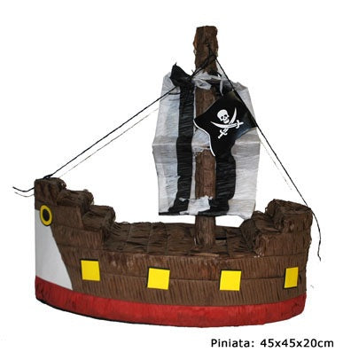 pinata bateau pirates 40cm