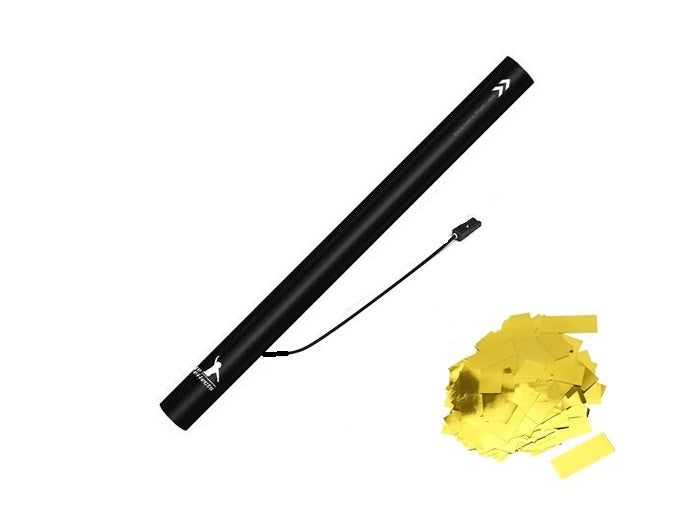 canon électrique à confettis papier métallisés or pro 60cm