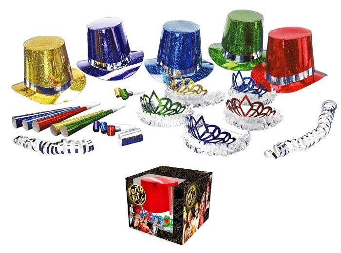 kit party las vegas diamant multicolore 10 personnes