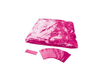 confettis de scène rectangle 1kg rose métalisé slowfall