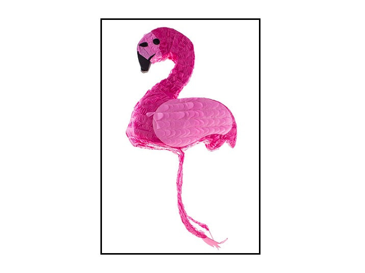 pinata flamant rose 48cm