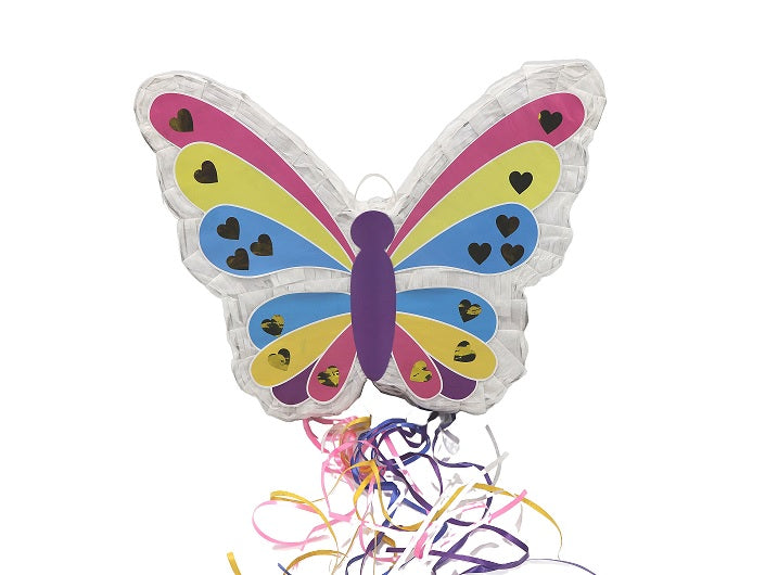pinata papillon multicolore 42cm