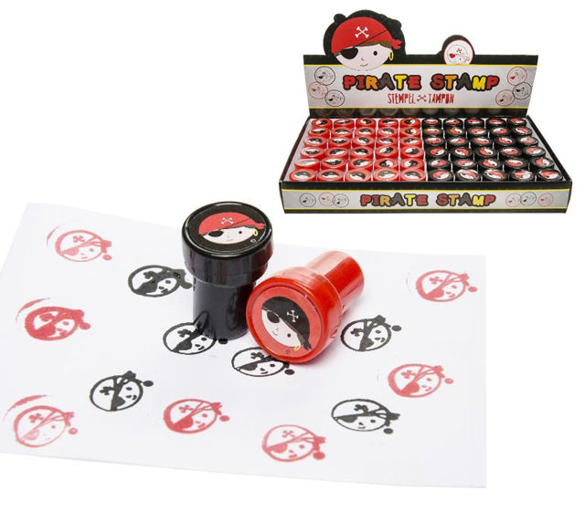 lot de 60 tampons à imprimer pirate mix