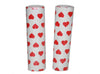 lot de 2 rouleaux de serpentins coeur rouge