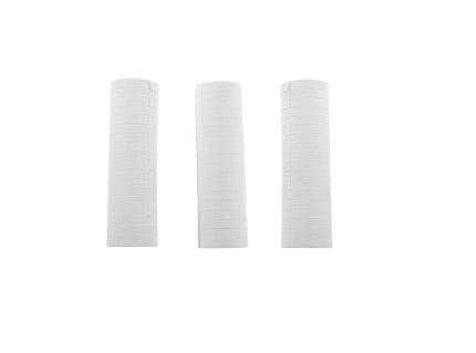 lot de 3 rouleaux avec 18 serpentins blanc