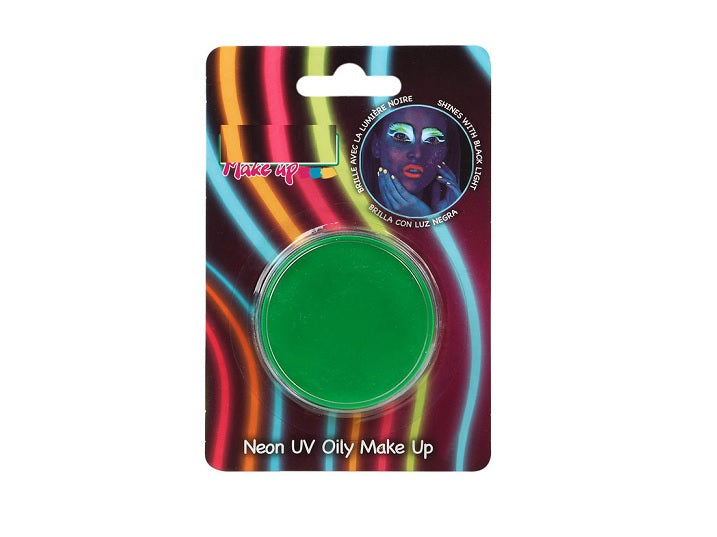 pot galet de maquillage néon fluo vert