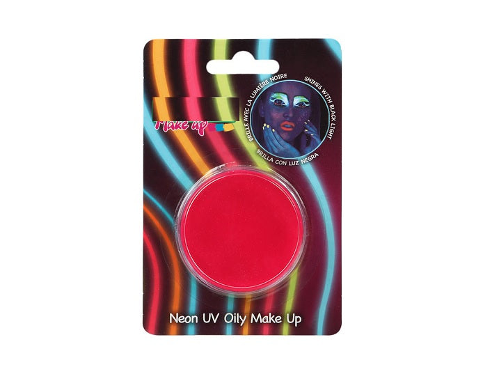 pot galet de maquillage néon fluo rose