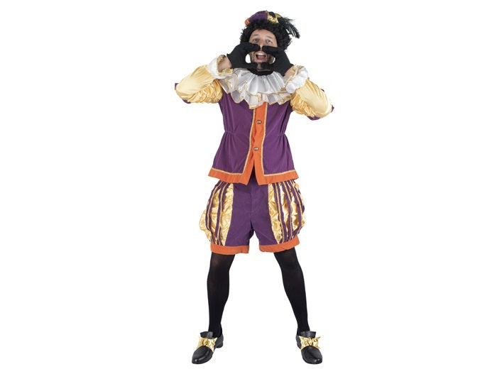 déguisement renaissance violet dore adulte 4pcs l/xl