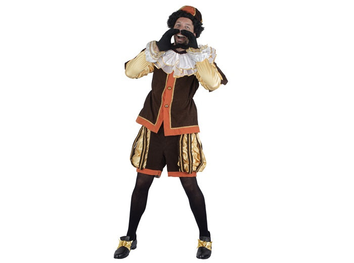 déguisement renaissance brun or adulte 4pcs m/l