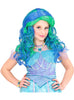 Déguisement sirène vert turquoise fille